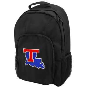  NCAA Louisiana Tech Bulldogs Black Domestic Backpack 