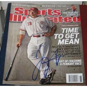  Joey Votto Cincinnati Reds SIGNED Sports Illustrated SI 