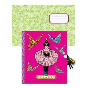  Princess & Butterflies Locking Diary Toys & Games