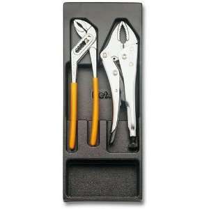 Beta 2424 T149 2 Piece Slip joint and self Locking Pliers Assortment 