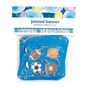  Jointed Birthday Banner Case Pack 120 