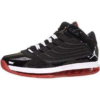Jordan Big Ups (GS) Big Kids Black Red Max 467894 001 Basketball Shoes
