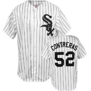 Jose Contreras Majestic MLB Home Pinstripe Replica Chicago White Sox 