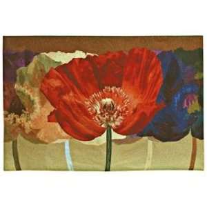  Poppy Tango 52 Wide Wall Hanging Tapestry