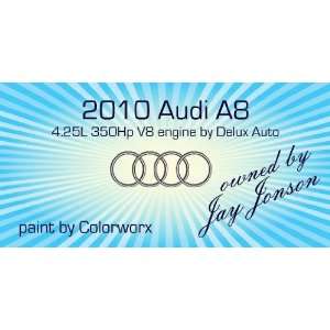  3x6 Vinyl Banner   2010 Audi Owner 