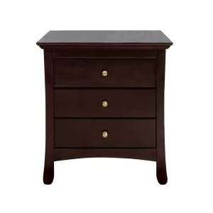  LifeStyle Solutions S375VI Nightstand Furniture & Decor