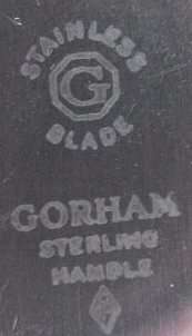 Gorham STRASBOURG Sterling Silver PLACE KVS. No Mono.  