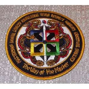  KARATE The Way Of The Master Embroidered Crest PATCH 