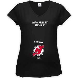 Grape New Jersey Devils Womens Maternity Future Fan T shirt   New 
