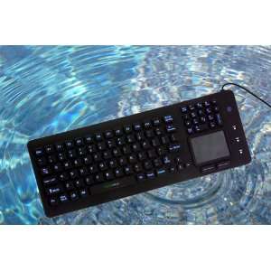    Backlit Medical Keyboard with Touchpad