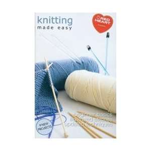  Coats & Clark Books Knitting Made Easy J27 1; 3 Items 