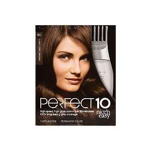 Clairol Perfect 10 Nice n Easy Hair Color Light Cool Brown (Quantity 