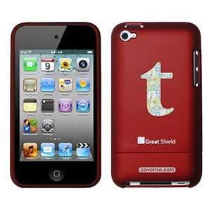  Pretty Prints T on iPod Touch 4g Greatshield Case 