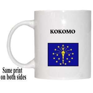  US State Flag   KOKOMO, Indiana (IN) Mug 