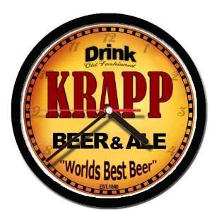  KRAPP beer and ale cerveza wall clock 