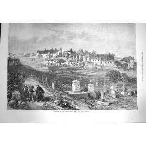 1872 Rome Palatine Hill Aventine Wall Romulus Mugonia  