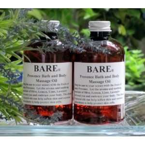  BARE Provence Bath and Massage Oil 4 oz.
