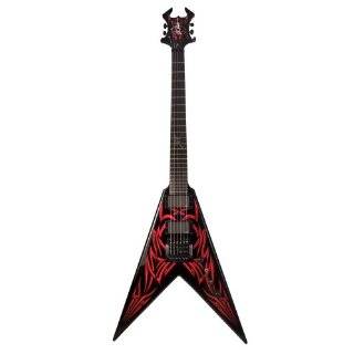   25th Anniversary Kerry King V Tribe Electric Guitar, Tribal Fire