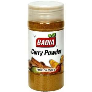 Badia Curry Powder, 7 Ounce (Pack of 6)  Grocery & Gourmet 