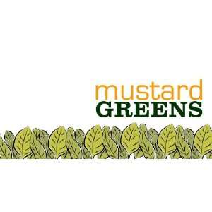  3x6 Vinyl Banner   Mustard Green 