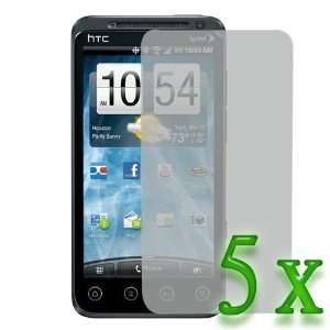   Screen Protector + LCD Screen Cleaner Strap for Sprint HTC EVO 3D