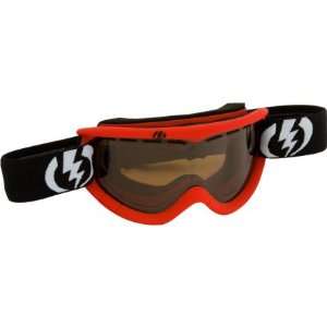 Electric EG1K 2011 Youth Snowboard Goggles   Red Frame / Bronze Lens 