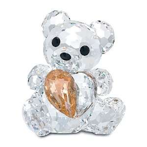 Retired Swarovski From The Heart 2007 Bear Crystal New Figurine 883420