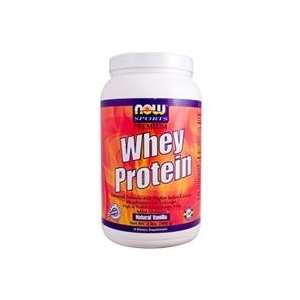  NOW Foods   Whey Protein (Natural Vanilla) 2 lbs Health 