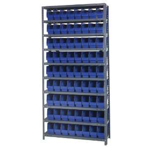  Steel Shelving, Quantum Storage System, 10 shelf unit (36 