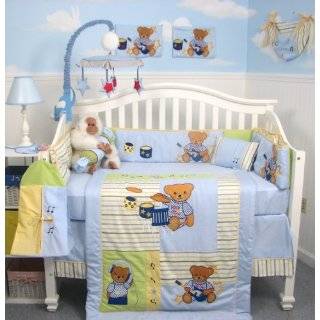 SoHo Quack Quack Ducks Baby Crib Nursery Bedding Set 13 pcs included 