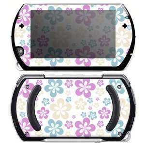  Sony PSP Go Skin Decal Sticker   Flowers in the Air 