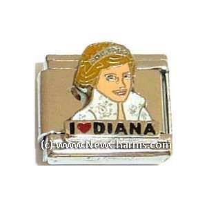  I Love Diana Italian Charm Bracelet Jewelry Link Jewelry