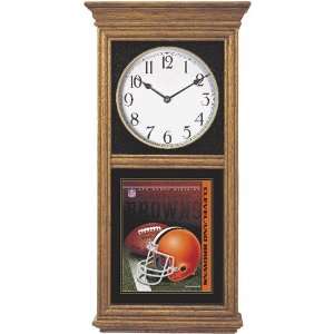  Wincraft Cleveland Browns Regulator Wood Clock
