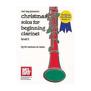    Christmas Solos for Beginning Clarinet Musical Instruments