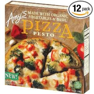 Amys Pesto Pizza, Non GMO, Organic Grocery & Gourmet Food