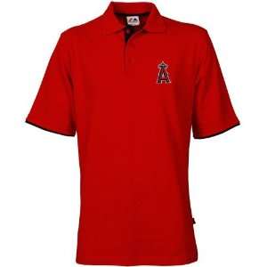  Los Angeles Angels Majestic MLB Supreme Polo Shirt Sports 