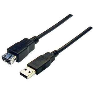  10ft USB 2.0 Type A Male A Female Extension Cable Color 