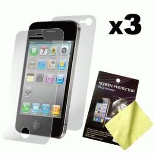  Front & Back Side Screen Guard Protector Film for Apple iPhone 