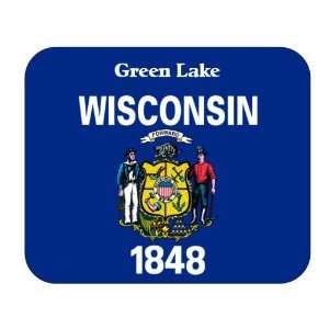  US State Flag   Green Lake, Wisconsin (WI) Mouse Pad 
