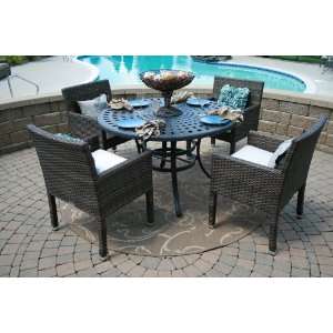  The Via Collection 4 Person All Weather Wicker/Cast 