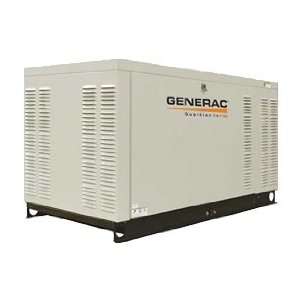  Generac QuietSource Series 27 kW Standby Power Generator 