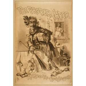  Poster The proper caper 1885