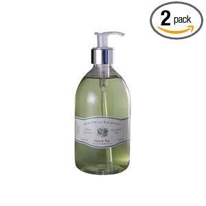 South of France Liquid Soap, Green Tea, 16.9 Ounce Bottle (Pack of 2 