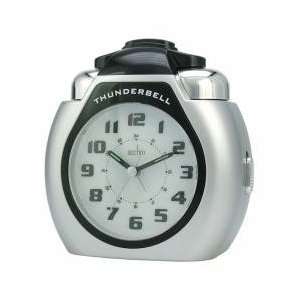    Acctim Thunderbell Silver Alarm Clock 13007