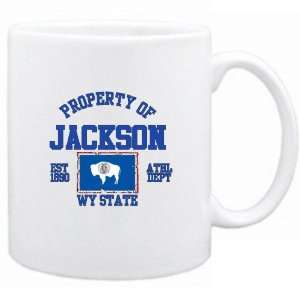   Property Of Jackson / Athl Dept  Wyoming Mug Usa City