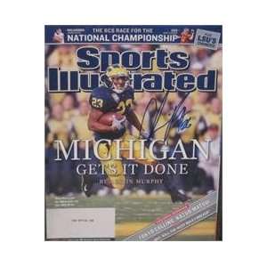  Chris Perry autographed Sports Illustrated Magazine (Michigan 