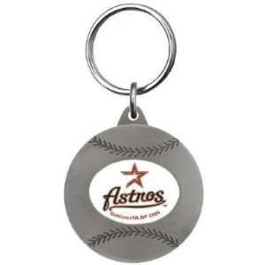  Set of 2 Houston Astros Football Key Tag   MLB Baseball 