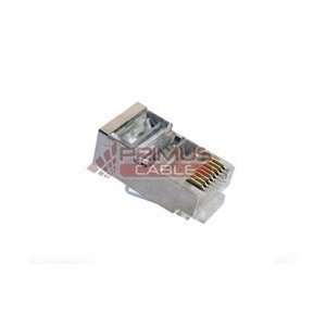  CAT5E Shielded RJ45 Plug for Round Solid Cable / Stranded Cable 