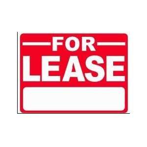  FOR LEASE 18x24 Heavy Duty Plastic Sign 