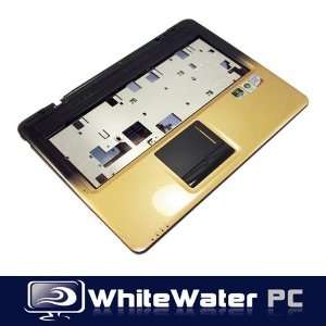  Asus X83V Laptop Touchpad Base Case Gold Power Button 